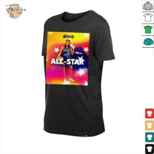 Kelsey Mitchell Indiana Fever 3X 2025 WNBA All Star shirt