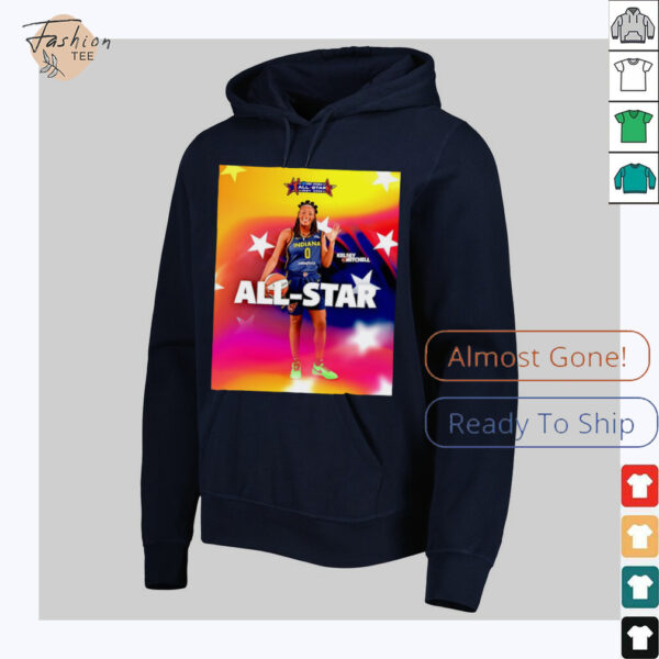 Kelsey Mitchell Indiana Fever 3X 2025 WNBA All Star shirt
