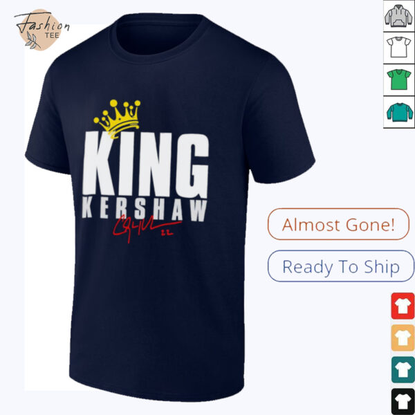 King Kershaw Los Angeles Dodgers Clayton Kershaw signature shirt