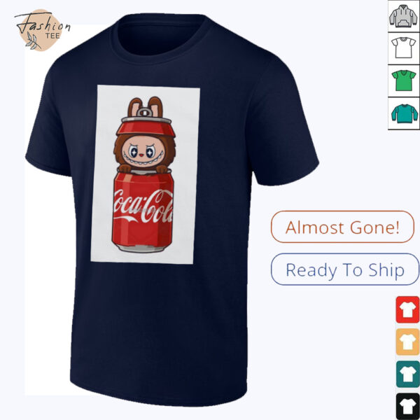 Labubu Coca Cola shirt