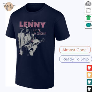Lenny Kravitz With Guitar Live In Concert T shirt