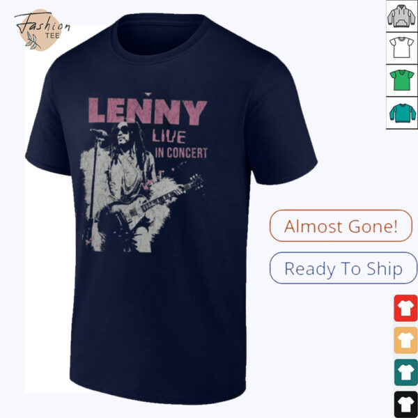Lenny Kravitz With Guitar Live In Concert T shirt