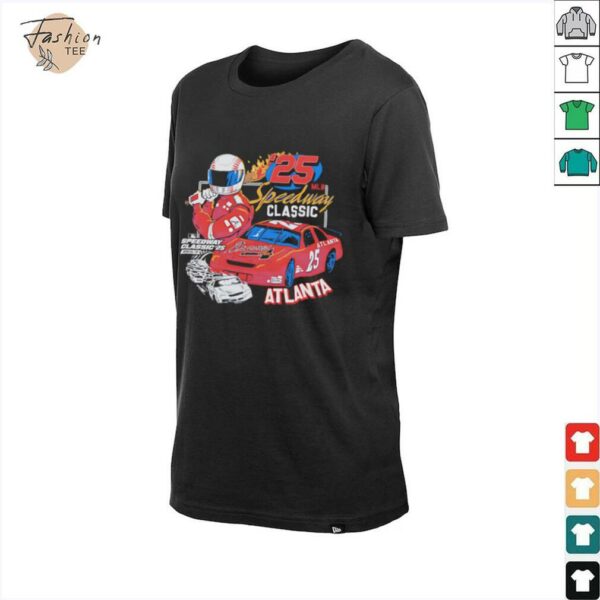 MLB Speedway Classic 2025 Atlanta Braves graphic shirt