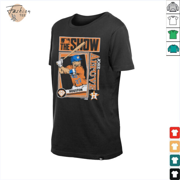 MLB The Show Houston Astros Jose Altuve comic shirt
