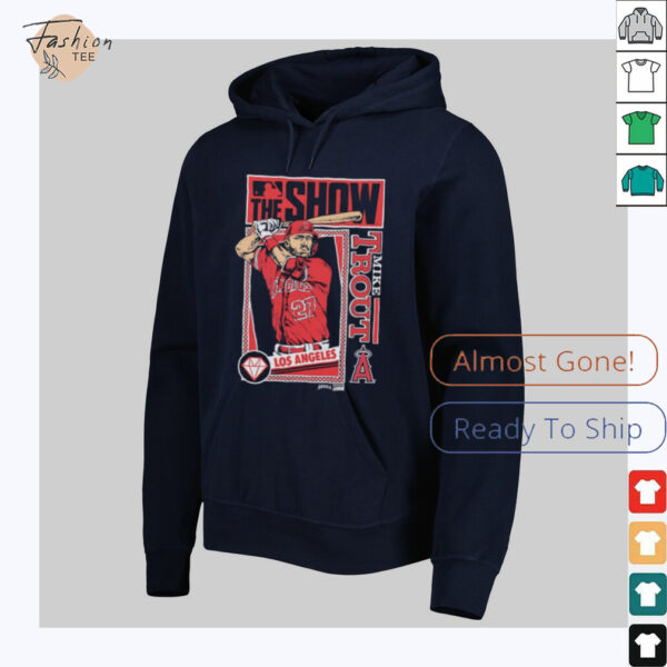 MLB The Show Los Angeles Angels Mike Trout comic shirt