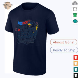Made in the USA Youngtown Eagle flag shirt