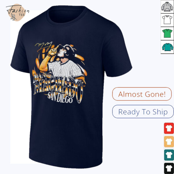 Manny Machado San Diego Padres baseball signature shirt