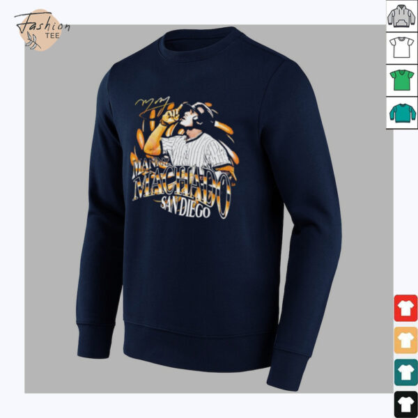 Manny Machado San Diego Padres baseball signature shirt