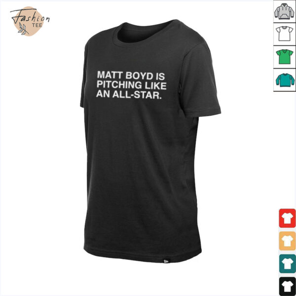 Matt Boyd is pitching like an All Star shirt