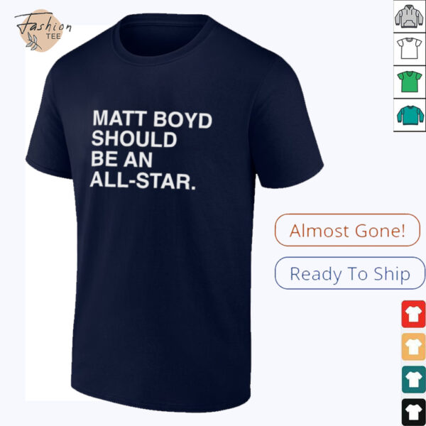 Matt Boyd should be an All Star shirt