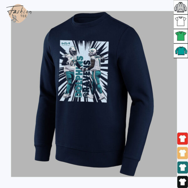 Miami Dolphins And Ravens Week 17 Shirt