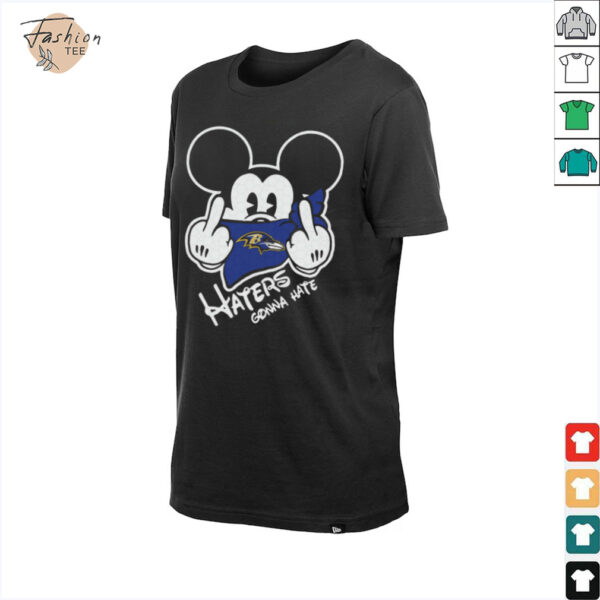 Mickey Haters Gonna Hate Baltimore Ravens Shirt
