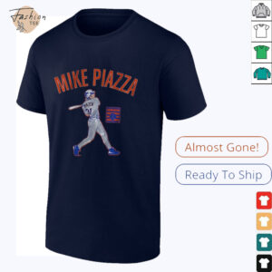 Mike Piazza New York Mets MLB Baseball Slugger Swing shirt