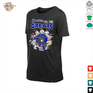 Milwaukee Brewers All Time greats signature shirt