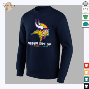 Minnesota Vikings NFL never give up fight cancer in all...