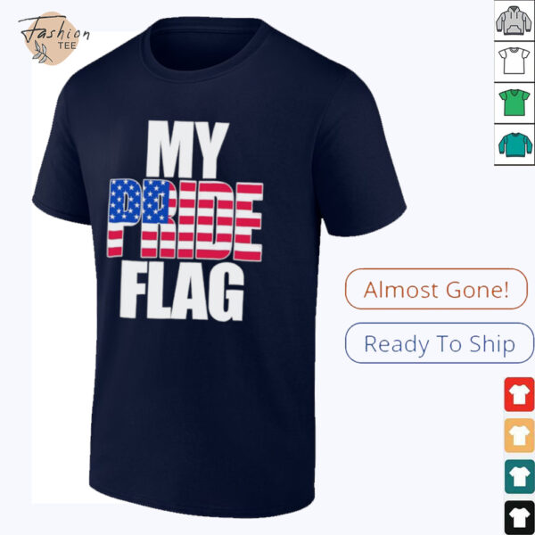 My pride flag shirt