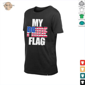 My pride flag shirt