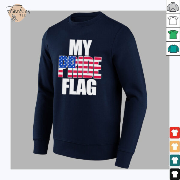 My pride flag shirt