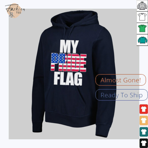 My pride flag shirt