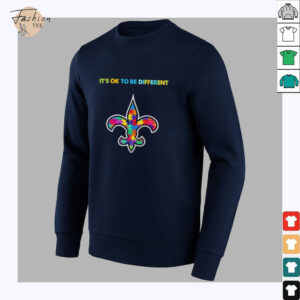 New Orleans Saints Autism awareness It’s ok to be different...