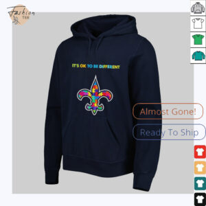 New Orleans Saints Autism awareness It’s ok to be different Shirt