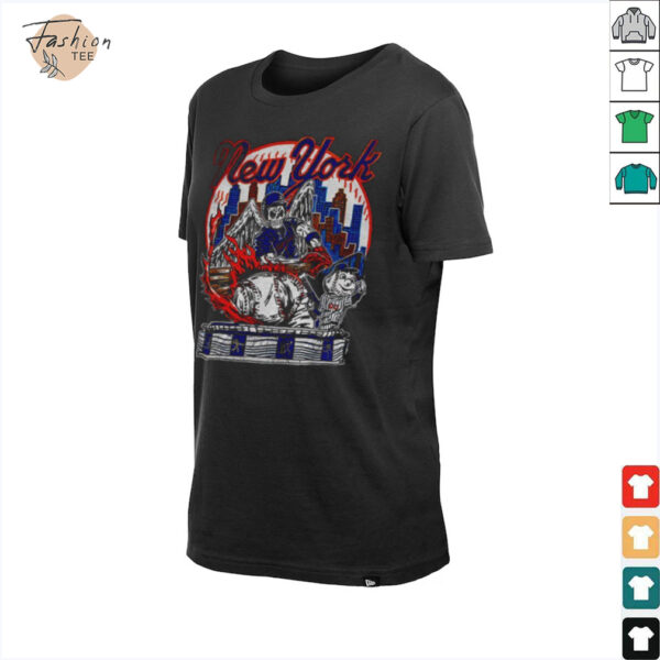 New York Baseball Game Day skeleton Vintage MLB 2025 shirt