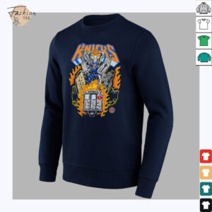 New York Knicks Subway player skeleton shirt