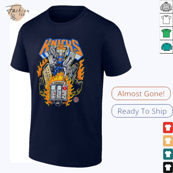 New York Knicks Subway player skeleton shirt