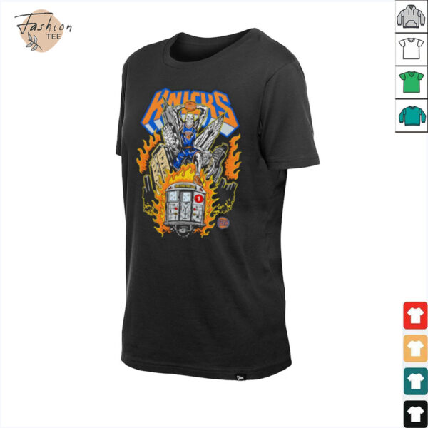 New York Knicks Subway player skeleton shirt