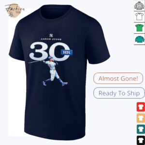New York Yankees Aaron Judge 30 HR shirt