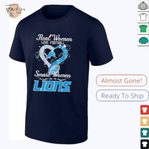 Official Real Women Love Football Smart Women Love The Detroit...