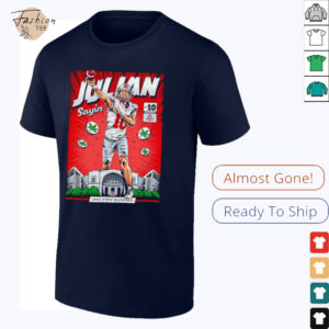 Ohio State Buckeyes #10 Julian Sayin NIL comic shirt