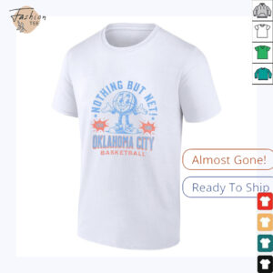 Oklahoma City Basketball nothing but net shirt