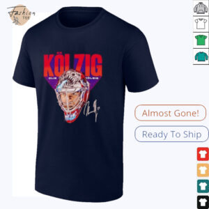Olie Kolzig mask signature Washington Capitals Shirt