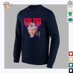 Olie Kolzig mask signature Washington Capitals Shirt