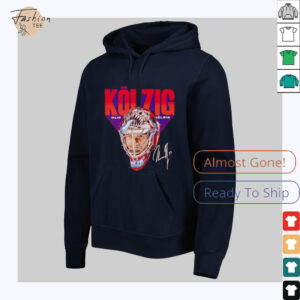 Olie Kolzig mask signature Washington Capitals Shirt