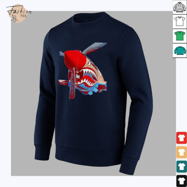 P 40 Warhawk Fighter Aircraft shirt