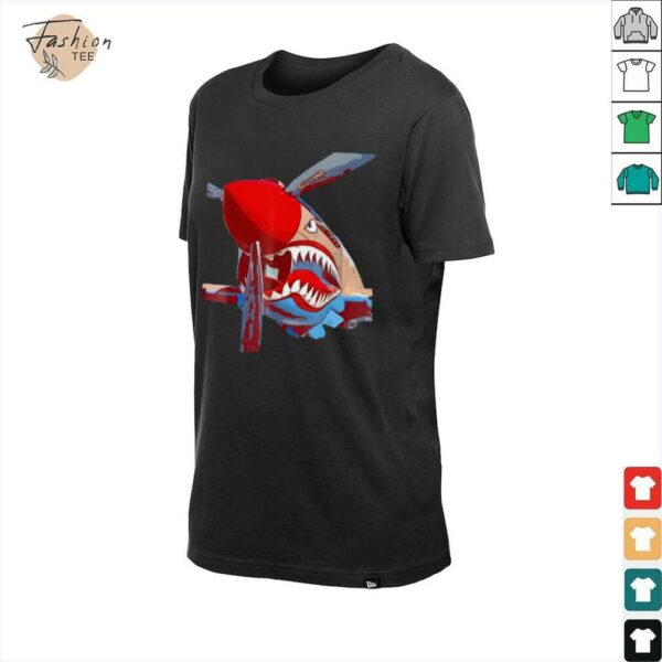 P 40 Warhawk Fighter Aircraft shirt