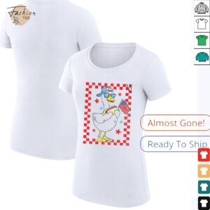 Patriotic Boy Goose 4th July Independence Boy shirt