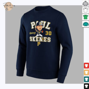 Paul Skenes #30 Pittsburgh Pirates Baseball player caricature shirt