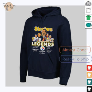 Pittsburgh Steelers Legends Jack Lambert Troy Polamalu Joe Greene signature...