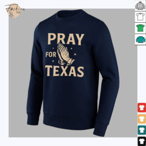Pray for Texas hand shirt