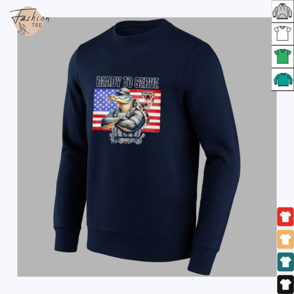 Ready to serve Alligator Alcatraz shirt