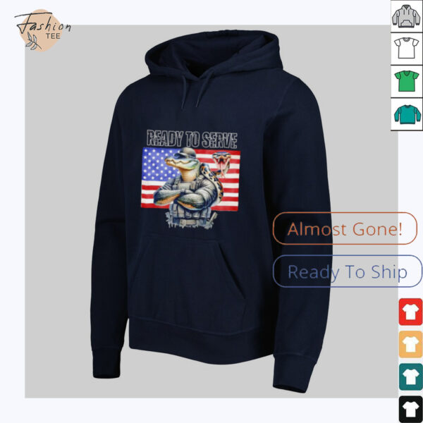 Ready to serve Alligator Alcatraz shirt