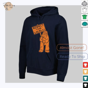 Sasquatch respect the locals shirt