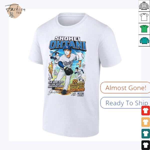 Shohei Ohtani Bootleg Anime Dodgers MVP shirt