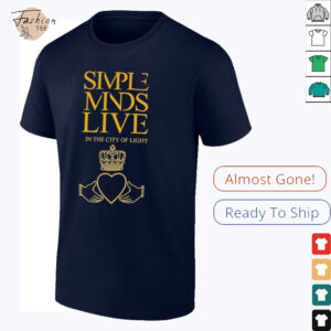 Simple Minds Live in the city of light shirt