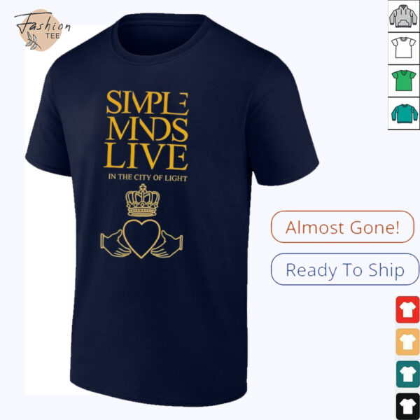 Simple Minds Live in the city of light shirt