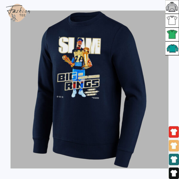 Slam Cover Shai Gilgeous Alexander Big Rings OKC Thunder MVP shirt