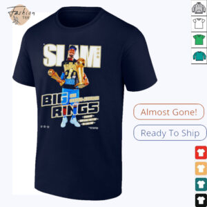 Slam Cover Shai Gilgeous Alexander Big Rings OKC Thunder MVP...